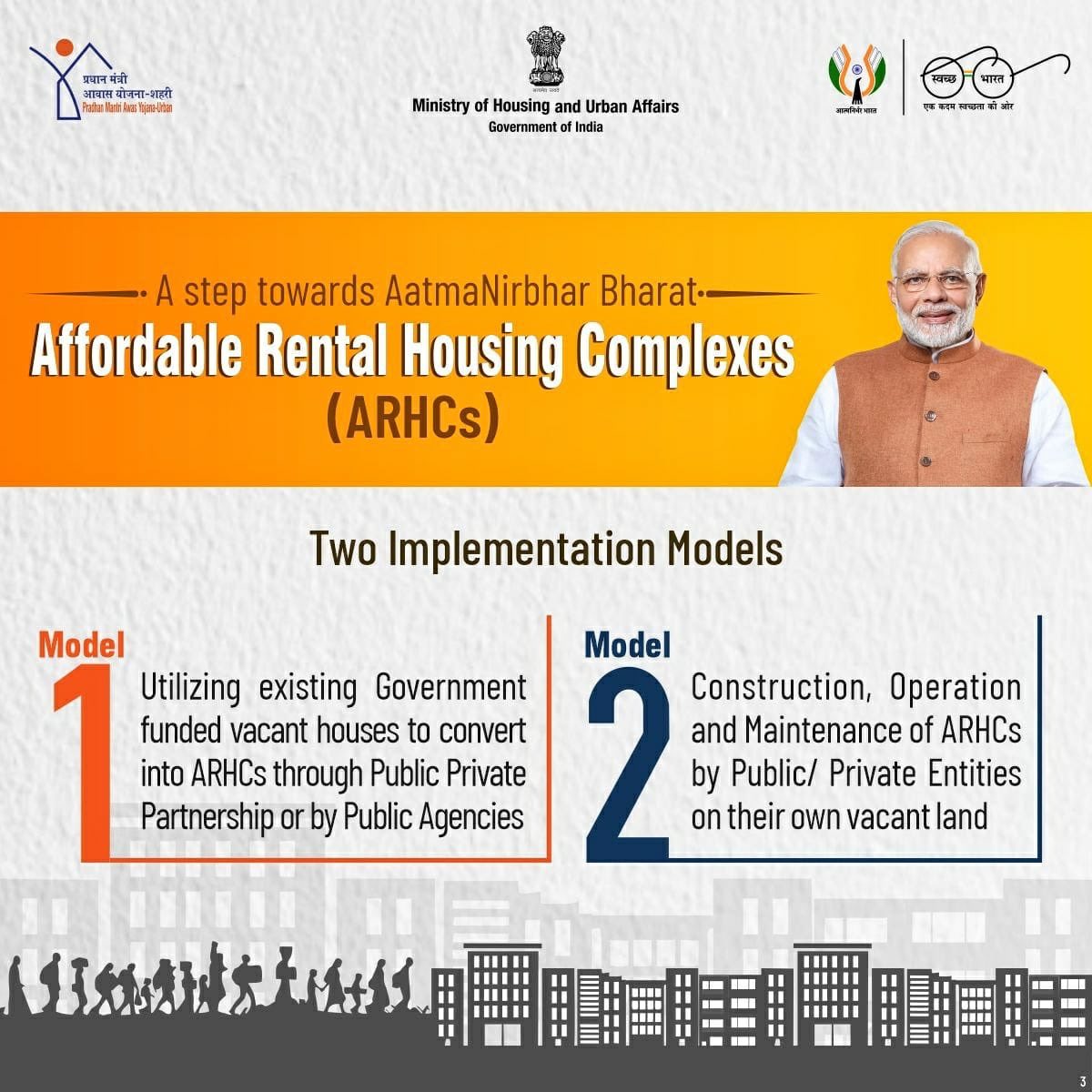 Affordable Rental Housing Complexes by GoI