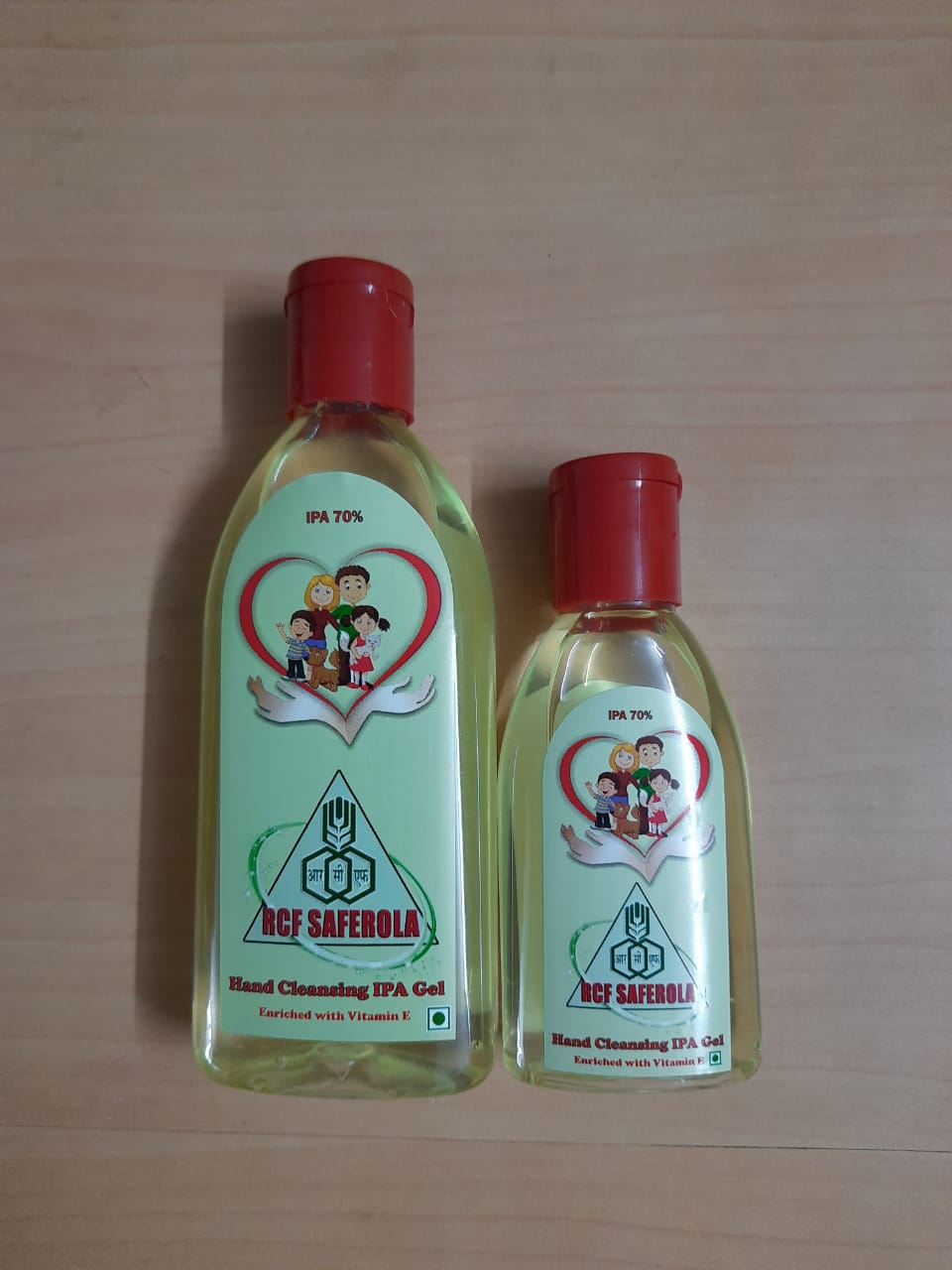 To combat Covid -19 , RCF comes out with a new product : Hand Cleansing Iso Propyl Alcohol (IPA) Based Gel 
