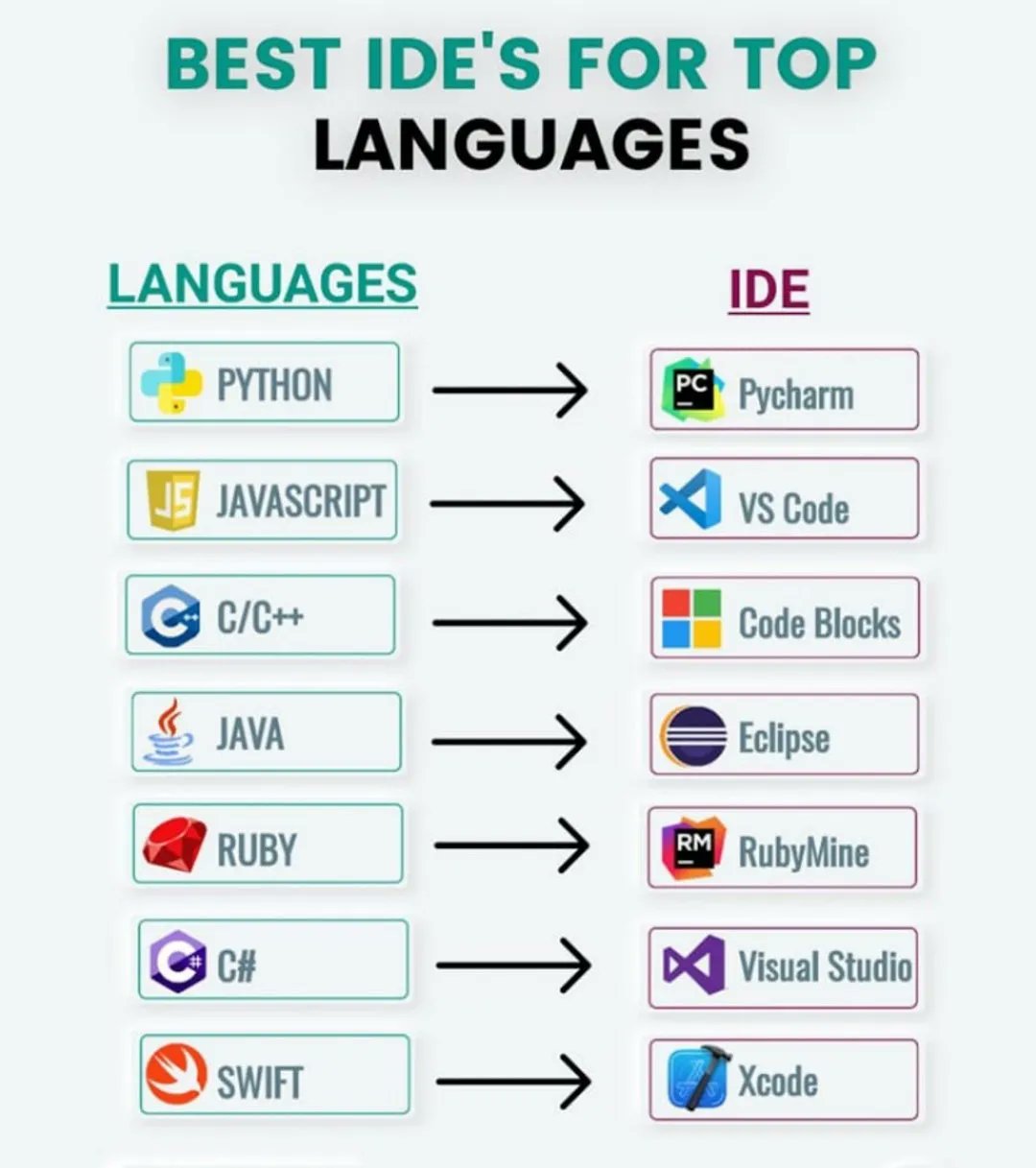 Best IDEs for Top Languages